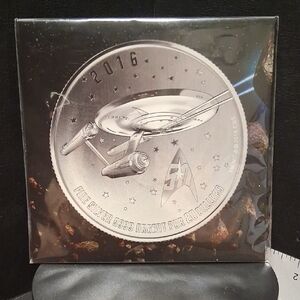 Star Trek Silver Collectible Coin